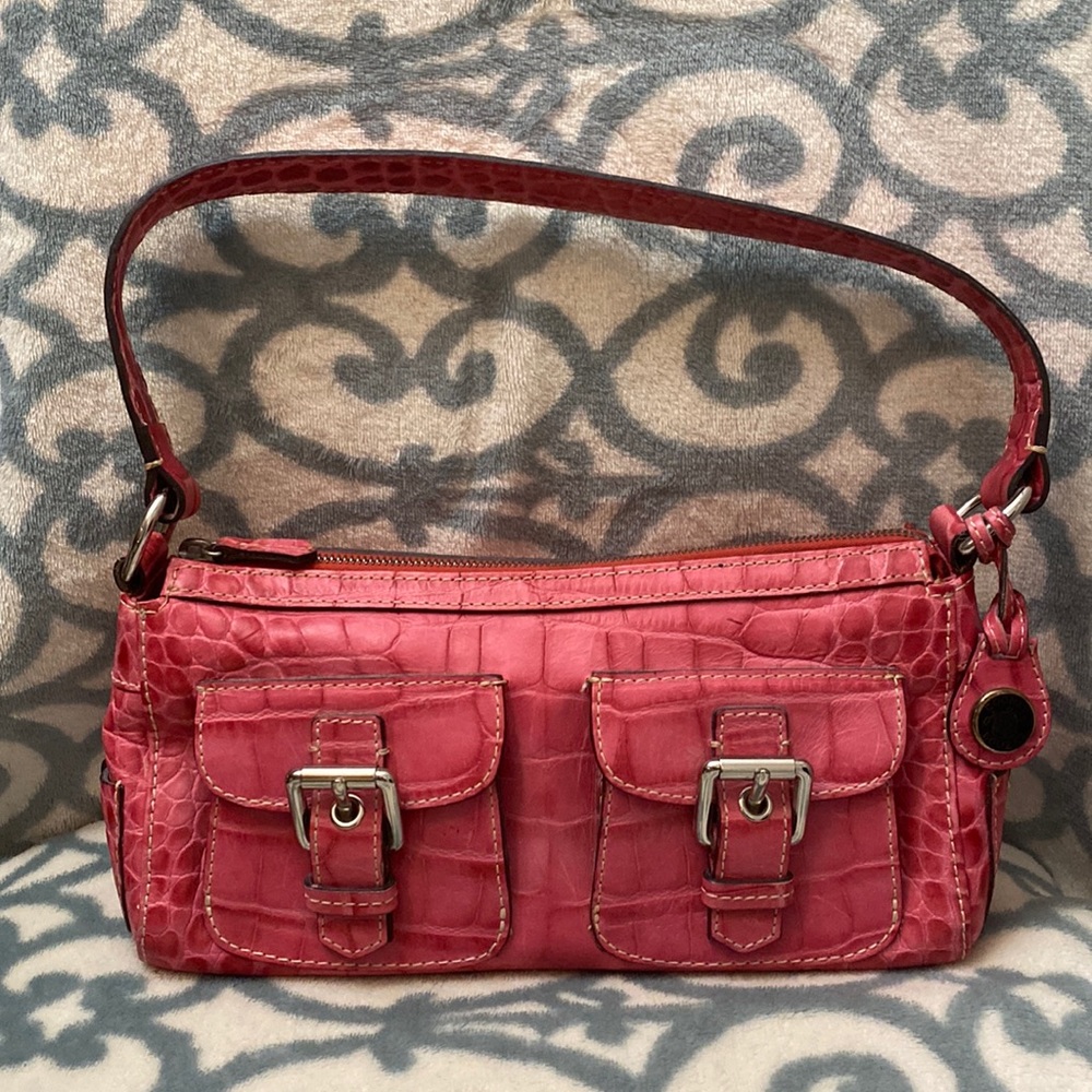 ** SALE** DOONEY & BOURKE ALLIGATOR LOOK HANDBAG